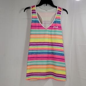 Fila Multicolor Striped Women's Tank Top